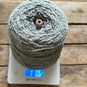 Cotton/Rayon textured yarn on a cone